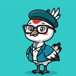 ツルコのプロフィールイラスト