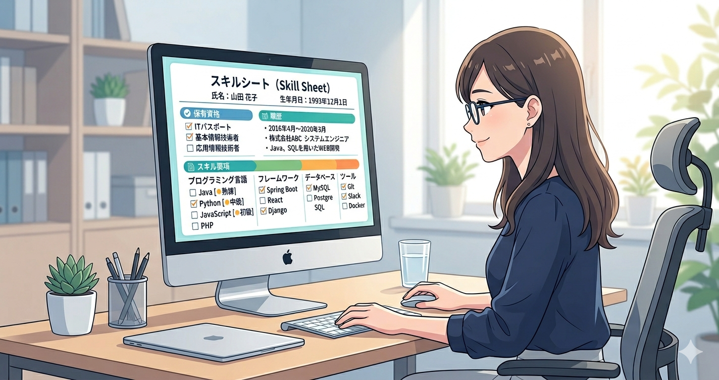 派遣のスキルシートとは？書き方と登録時のコツを40社経験者が解説【体験談あり】